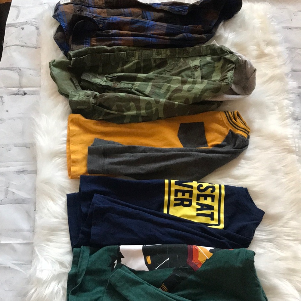 Boys toddler long sleeve tees 4T